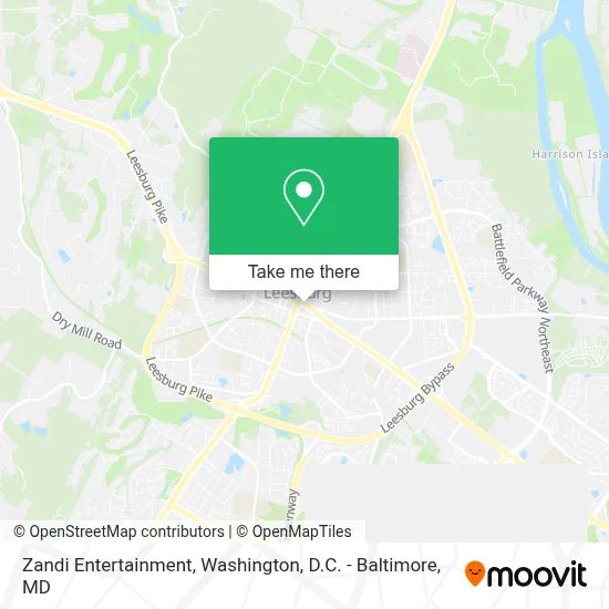 Zandi Entertainment map