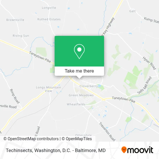 Techinsects map
