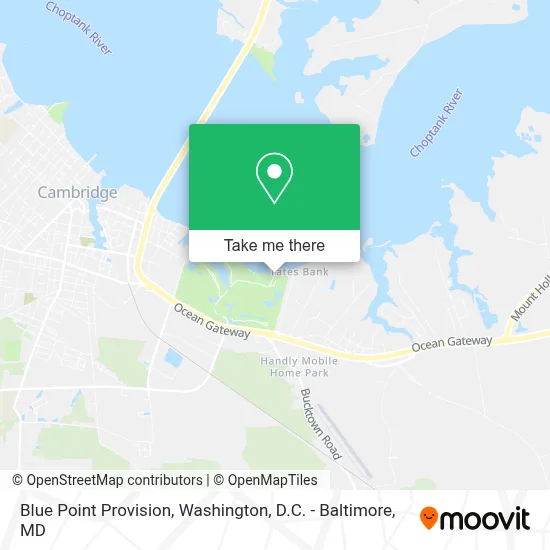 Blue Point Provision map