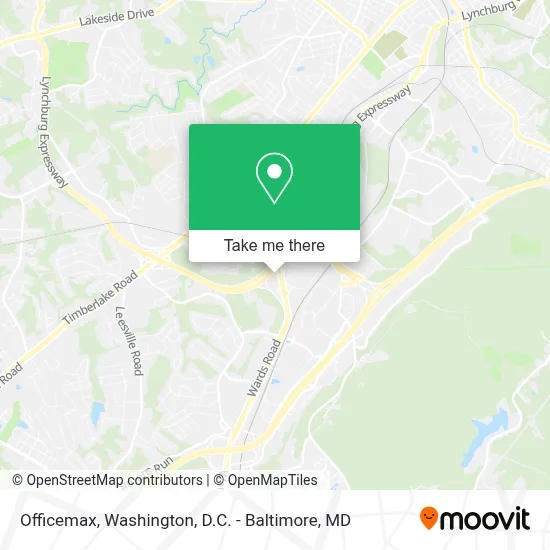 Officemax map