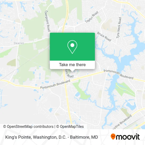King's Pointe map