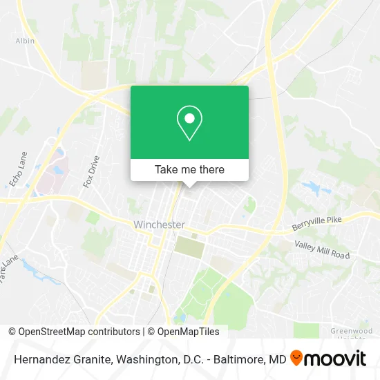 Hernandez Granite map