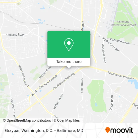 Graybar map