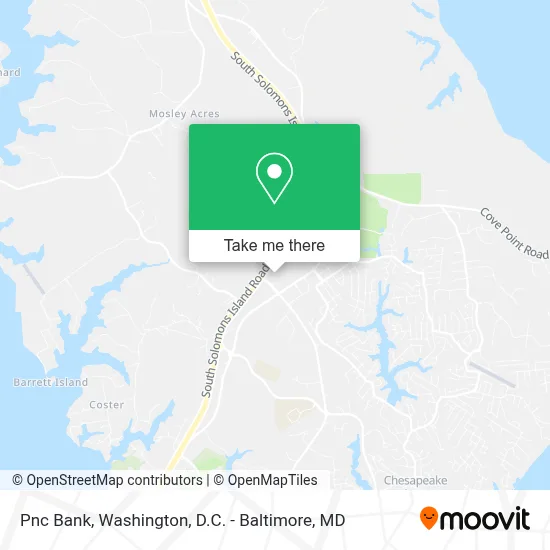 Pnc Bank map