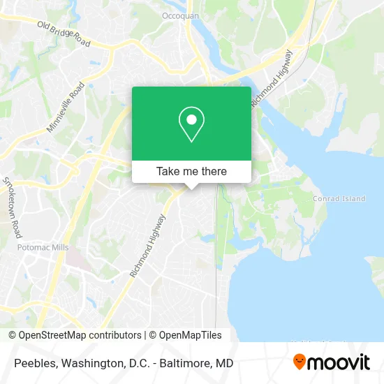 Peebles map