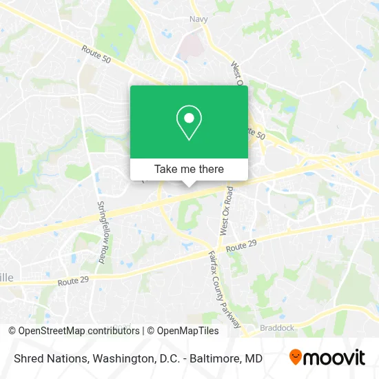 Shred Nations map