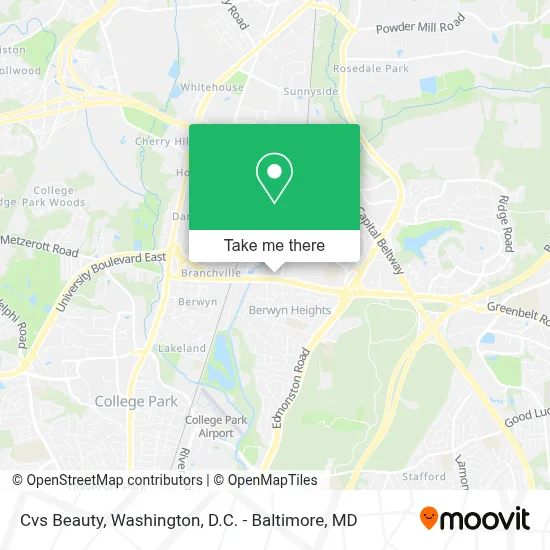 Cvs Beauty map