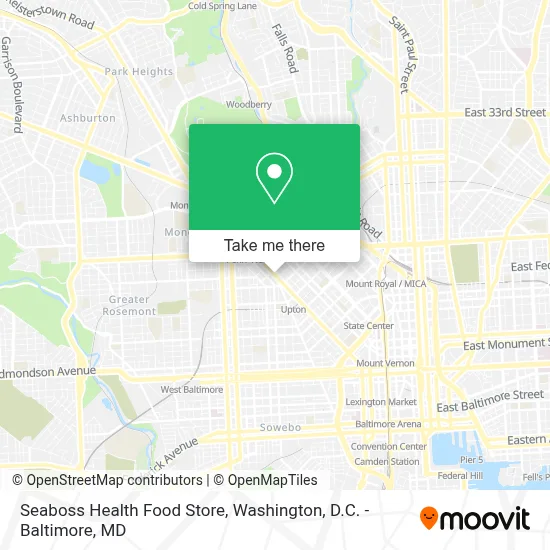 Seaboss Health Food Store map
