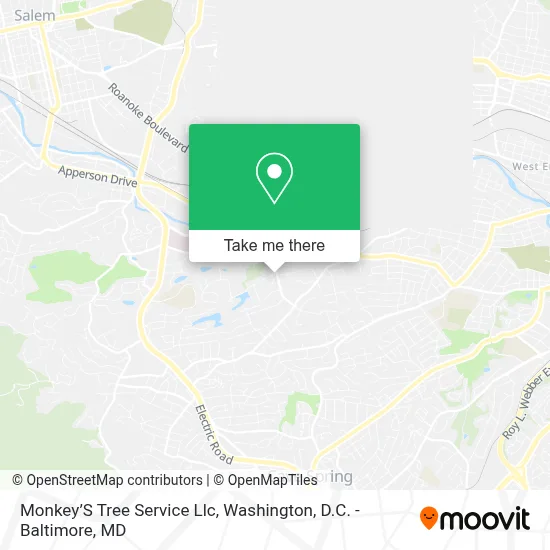 Monkey’S Tree Service Llc map