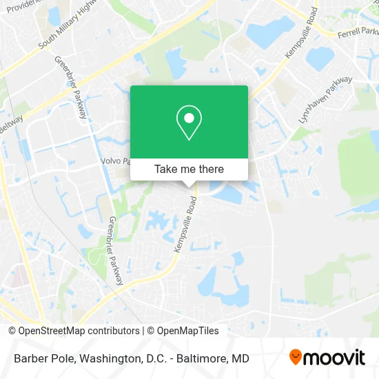 Barber Pole map