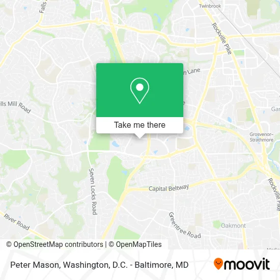 Peter Mason map