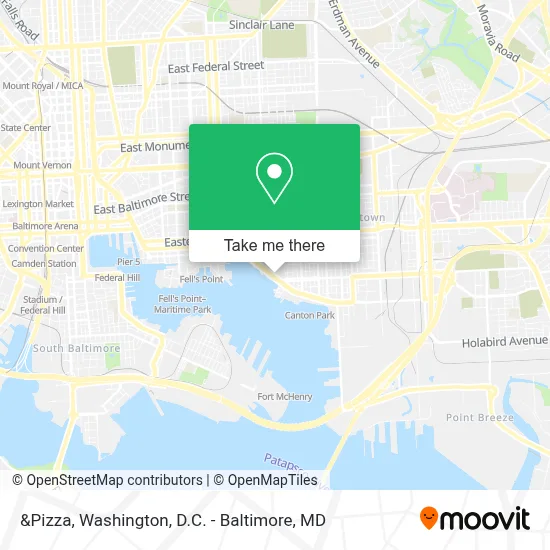 &Pizza map