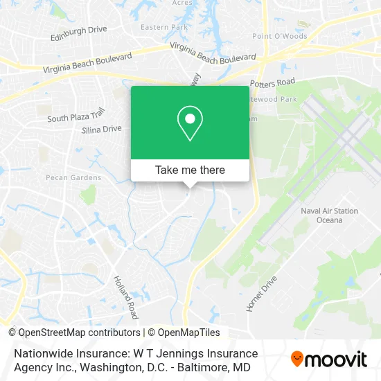 Nationwide Insurance: W T Jennings Insurance Agency Inc. map