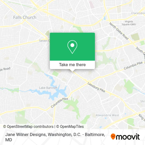 Jane Wilner Designs map
