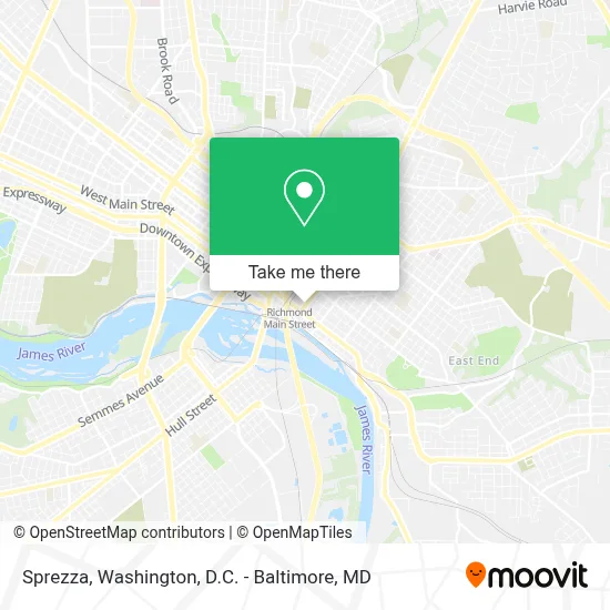 Sprezza map