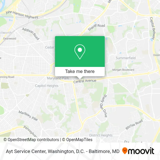 Ayt Service Center map
