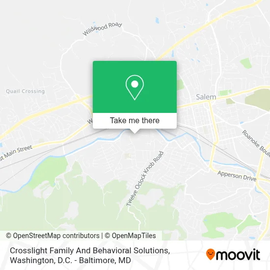 Crosslight Family And Behavioral Solutions map