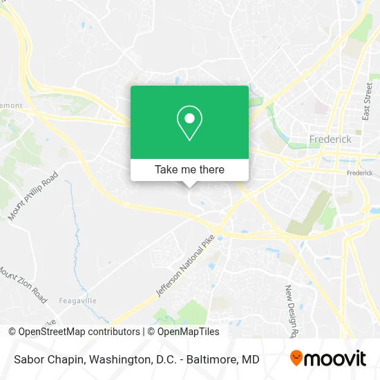 Sabor Chapin map