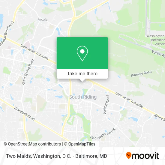 Two Maids map