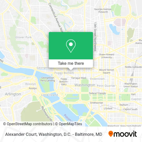 Alexander Court map