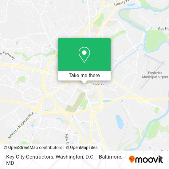 Key City Contractors map