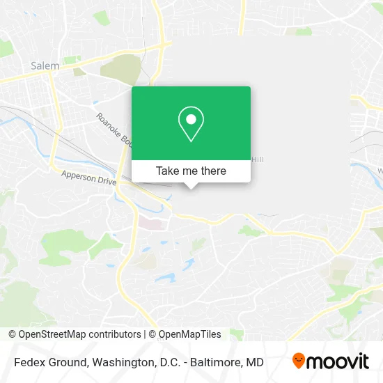 Fedex Ground map