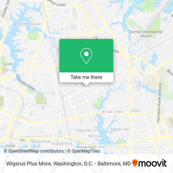 Wigsrus Plus More map