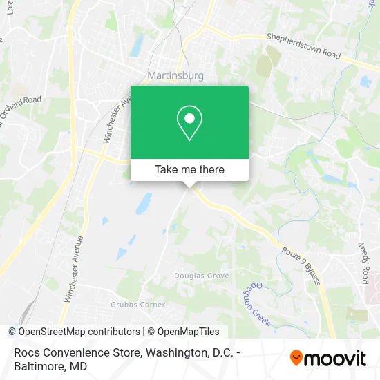 Rocs Convenience Store map