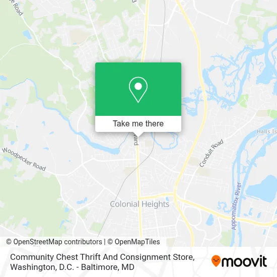 Community Chest Thrift And Consignment Store map