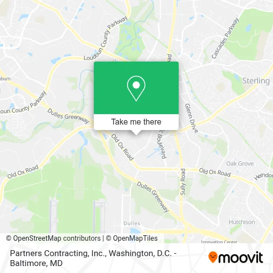 Partners Contracting, Inc. map