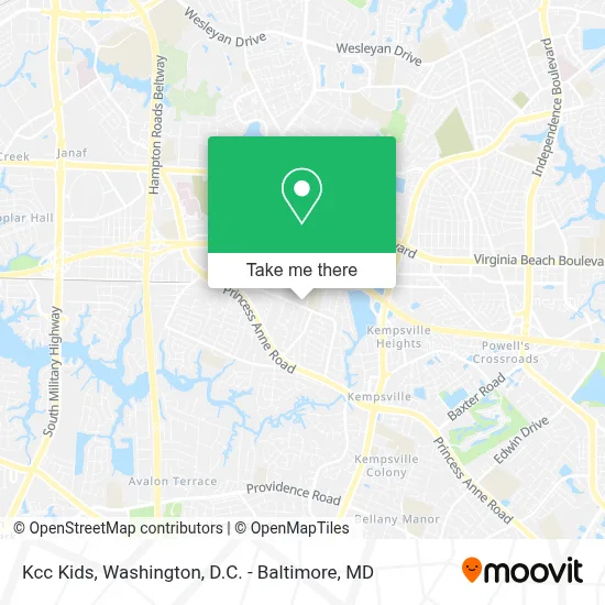 Kcc Kids map