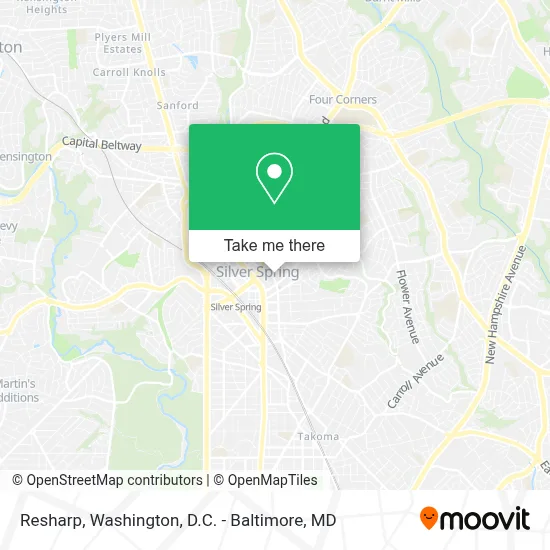 Resharp map