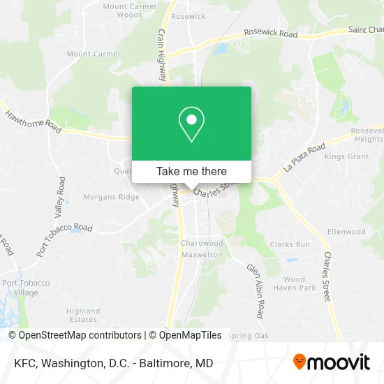 Kfc map