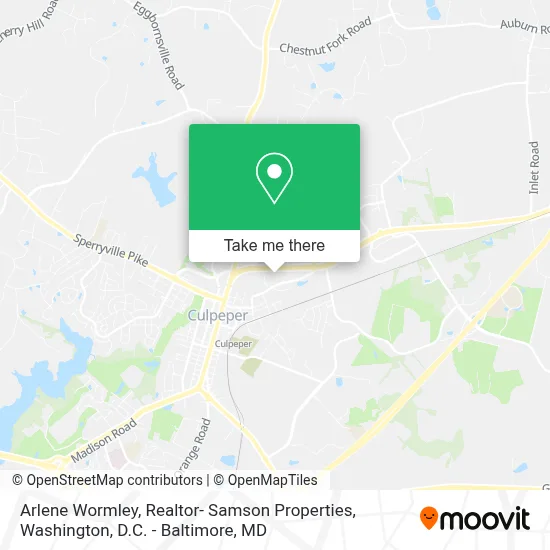 Arlene Wormley, Realtor- Samson Properties map