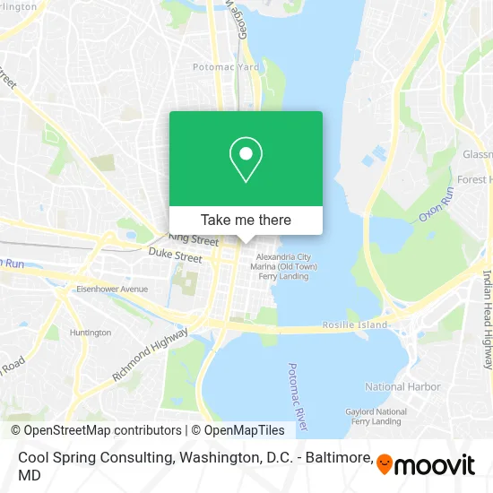 Cool Spring Consulting map