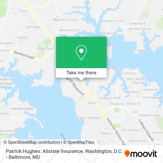 Patrick Hughes: Allstate Insurance map