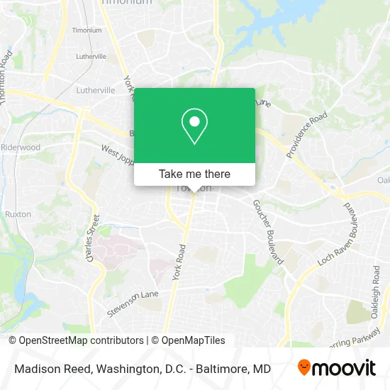Madison Reed map
