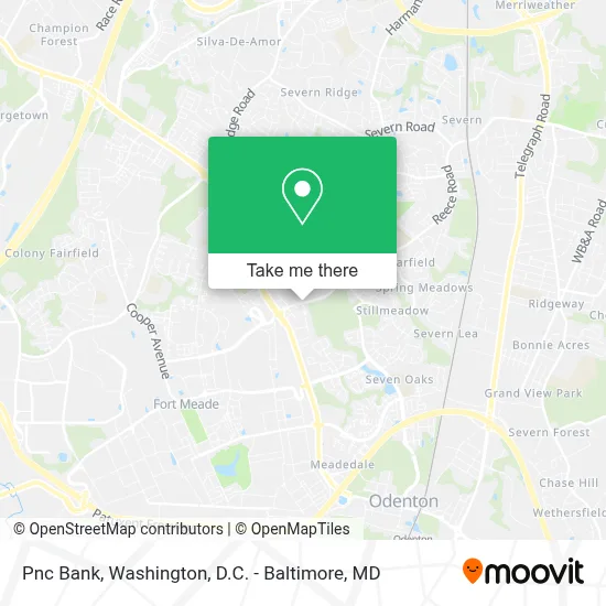 Pnc Bank map