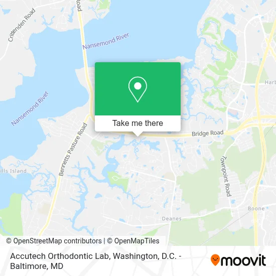 Accutech Orthodontic Lab map