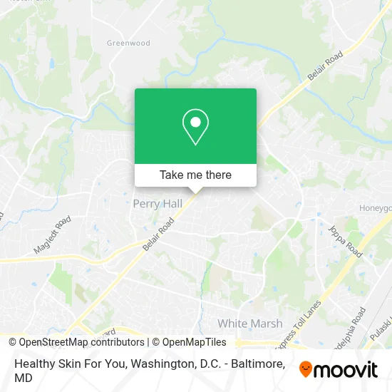 Healthy Skin For You map