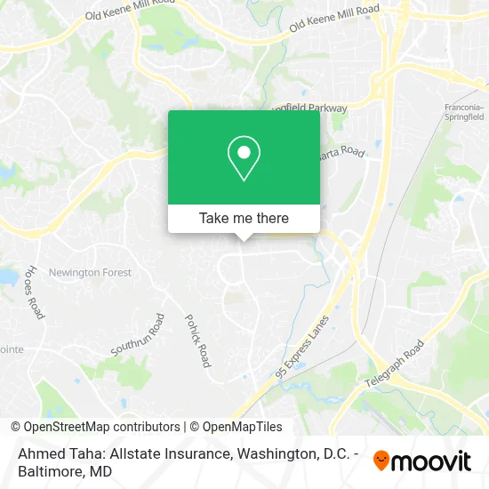 Ahmed Taha: Allstate Insurance map