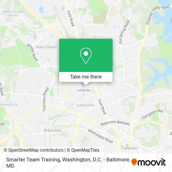Smarter Team Training map
