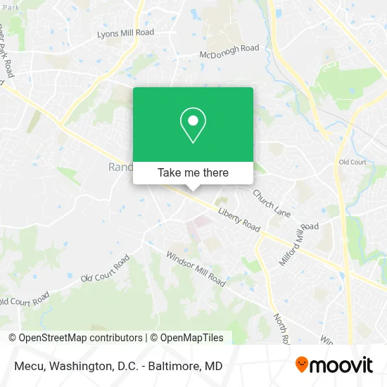 Mecu map