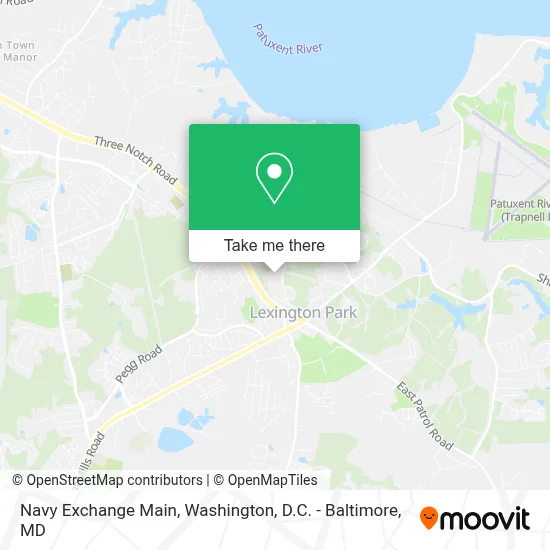Navy Exchange Main map
