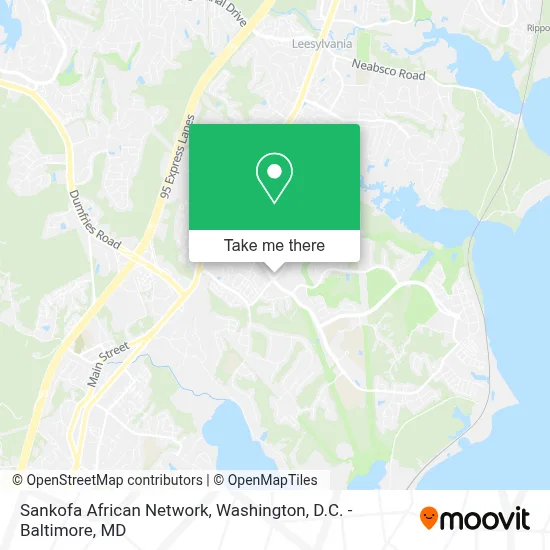 Sankofa African Network map