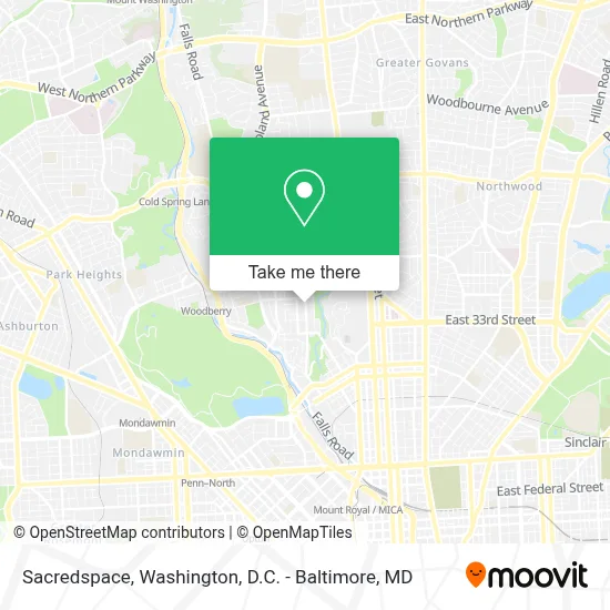 Sacredspace map