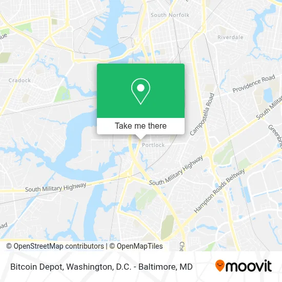 Bitcoin Depot map