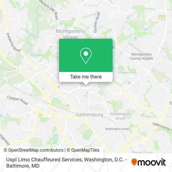 Uspl Limo Chauffeured Services map