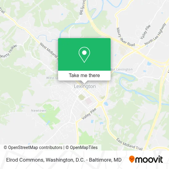 Elrod Commons map