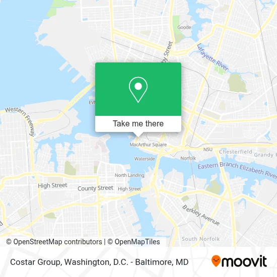 Costar Group map
